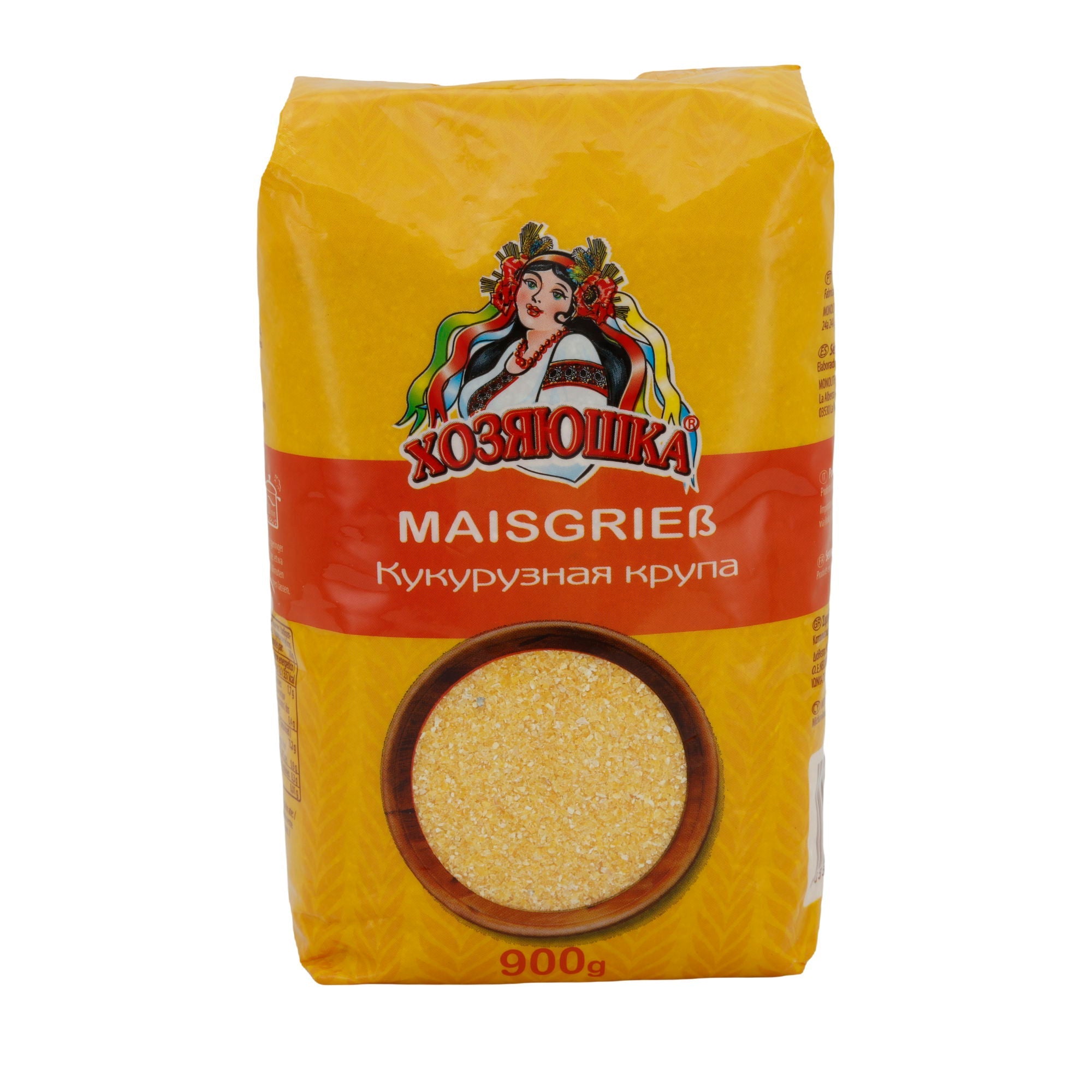 Maisgrieß Premium | Perfekte Wahl | Für vielfältige und schmackhafte Gerichte | 900 g MM HOSYAUSHKA